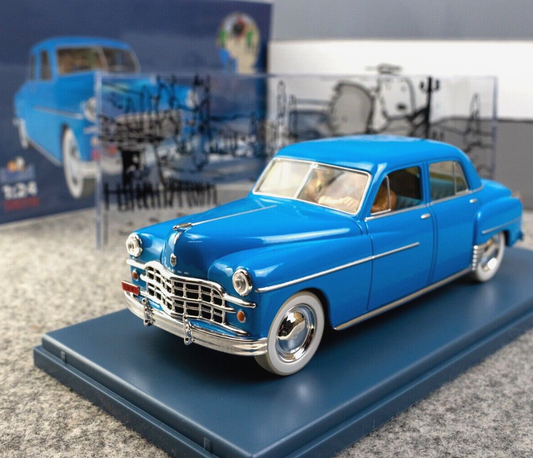 VOITURE TINTIN 1/24 29945 Dodge Coronet: Destination Moon Hachette Model Car #45