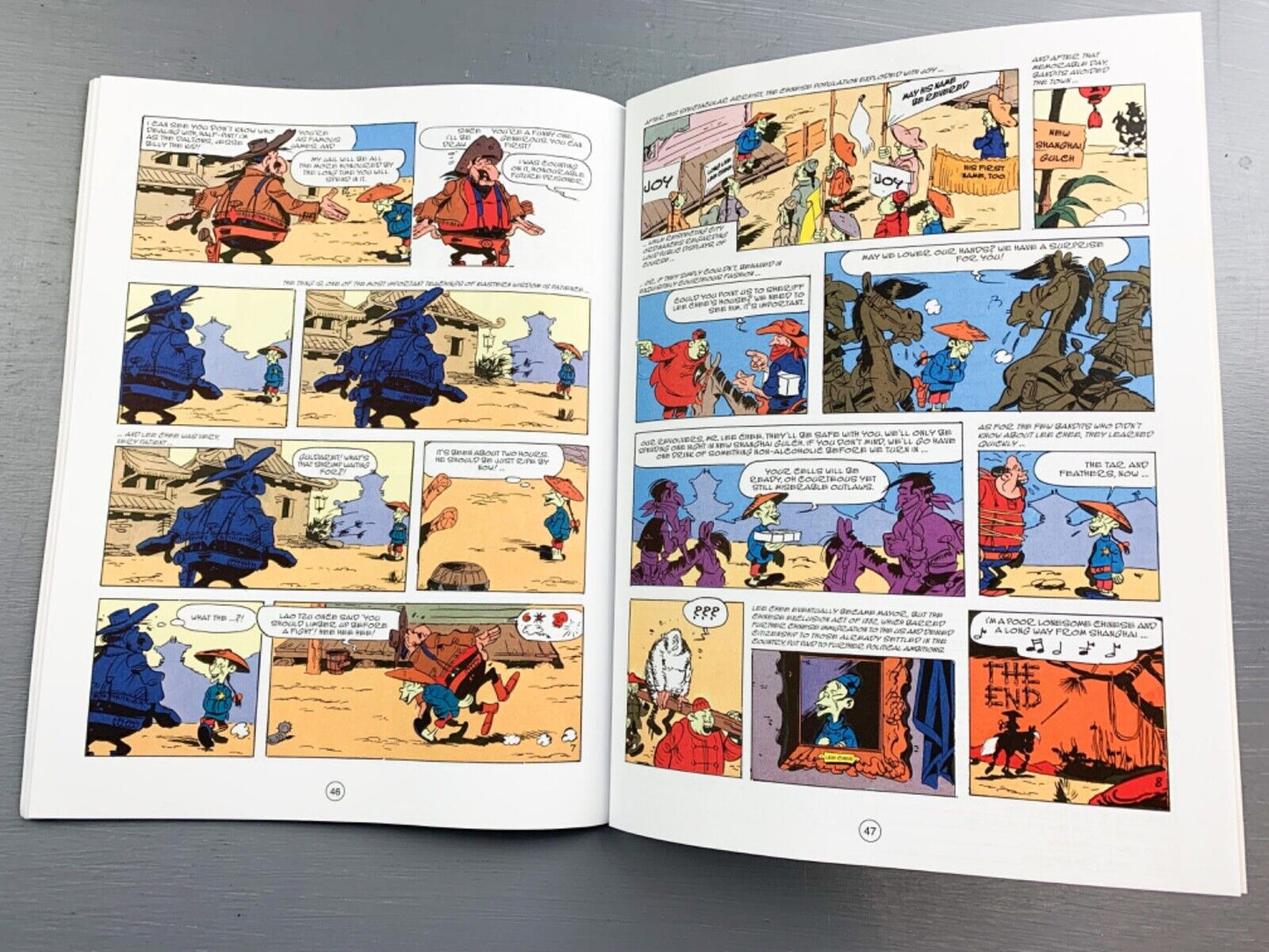 Lucky Luke Volume 81: Hanged Man's Rope & Other Stories - Cinebook Paperback UK Comic Book