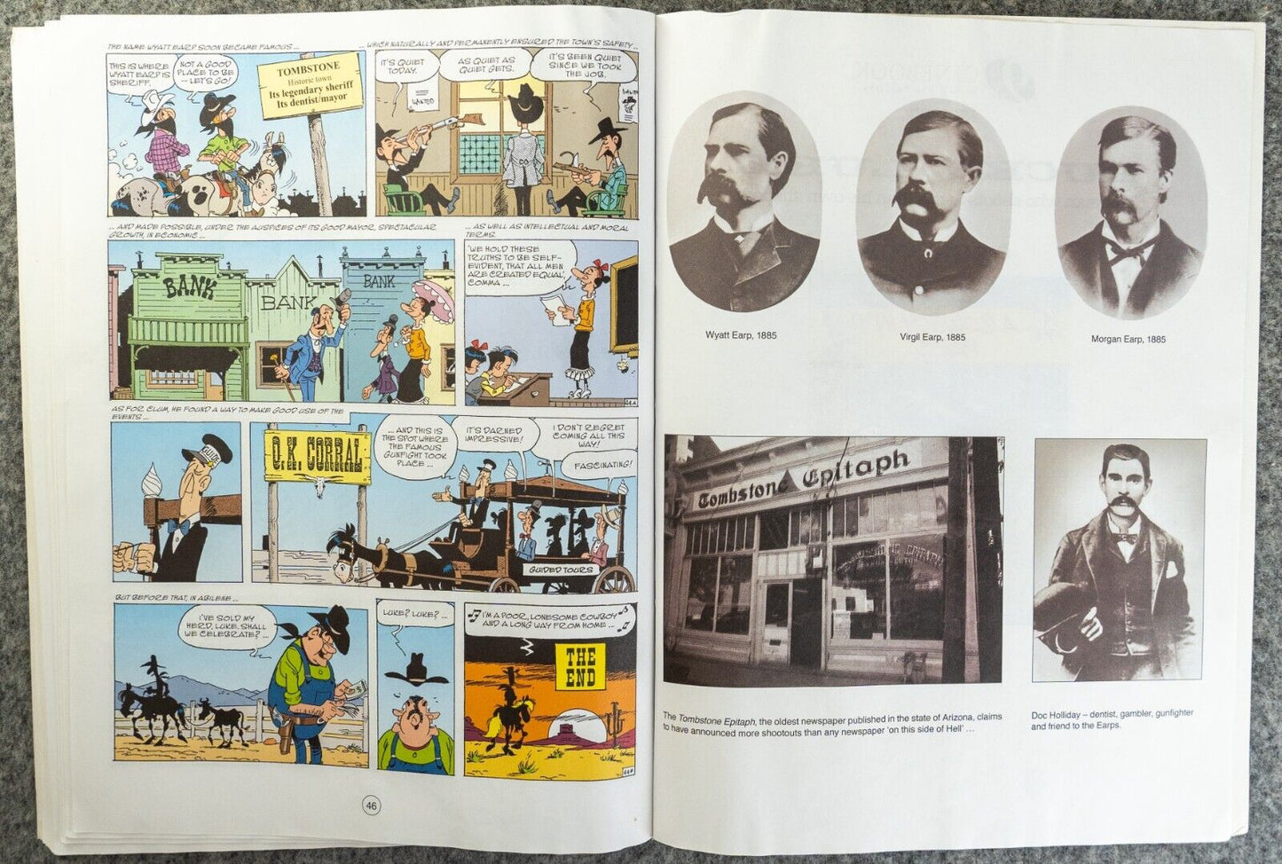 Lucky Luke Volume 70: The O.K. Corral - Cinebook Paperback UK Comic Book