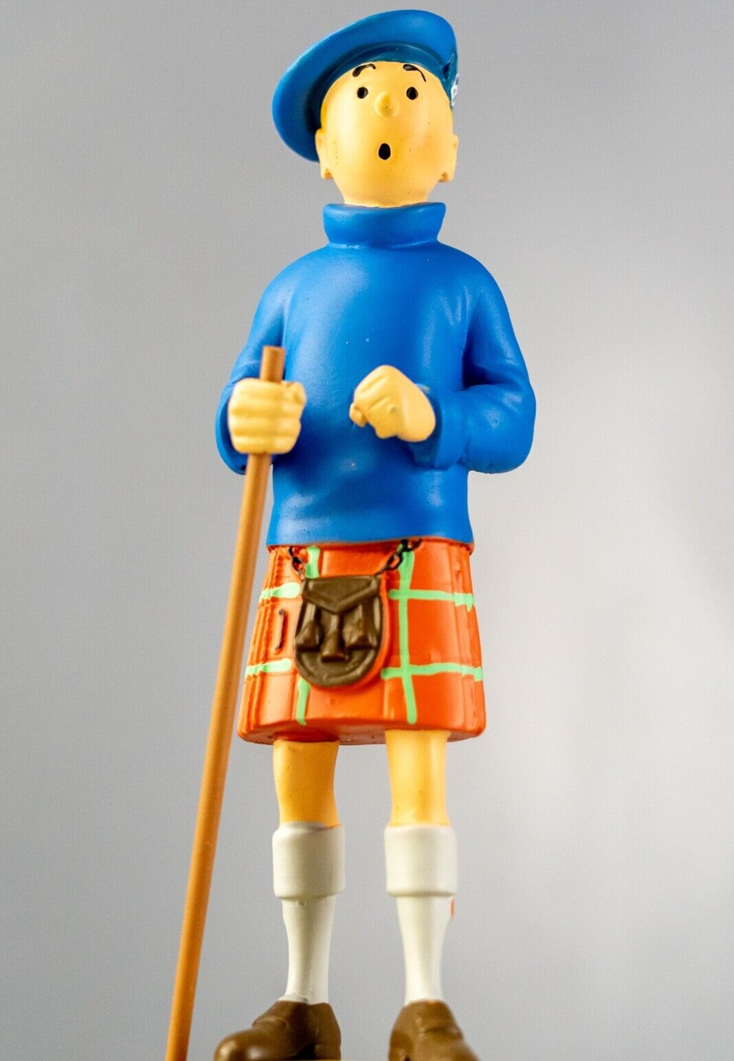 Tintin Figurine Moulinsart 42192 Tintin & Kilt Black Island Officielle Figure 22