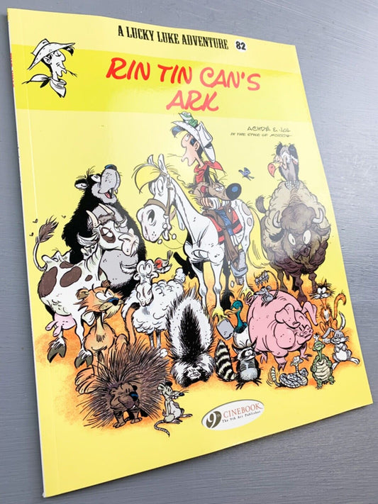 Lucky Luke Volume 82: Rin Tin Can's Ark - Cinebook Paperback UK Comic Book