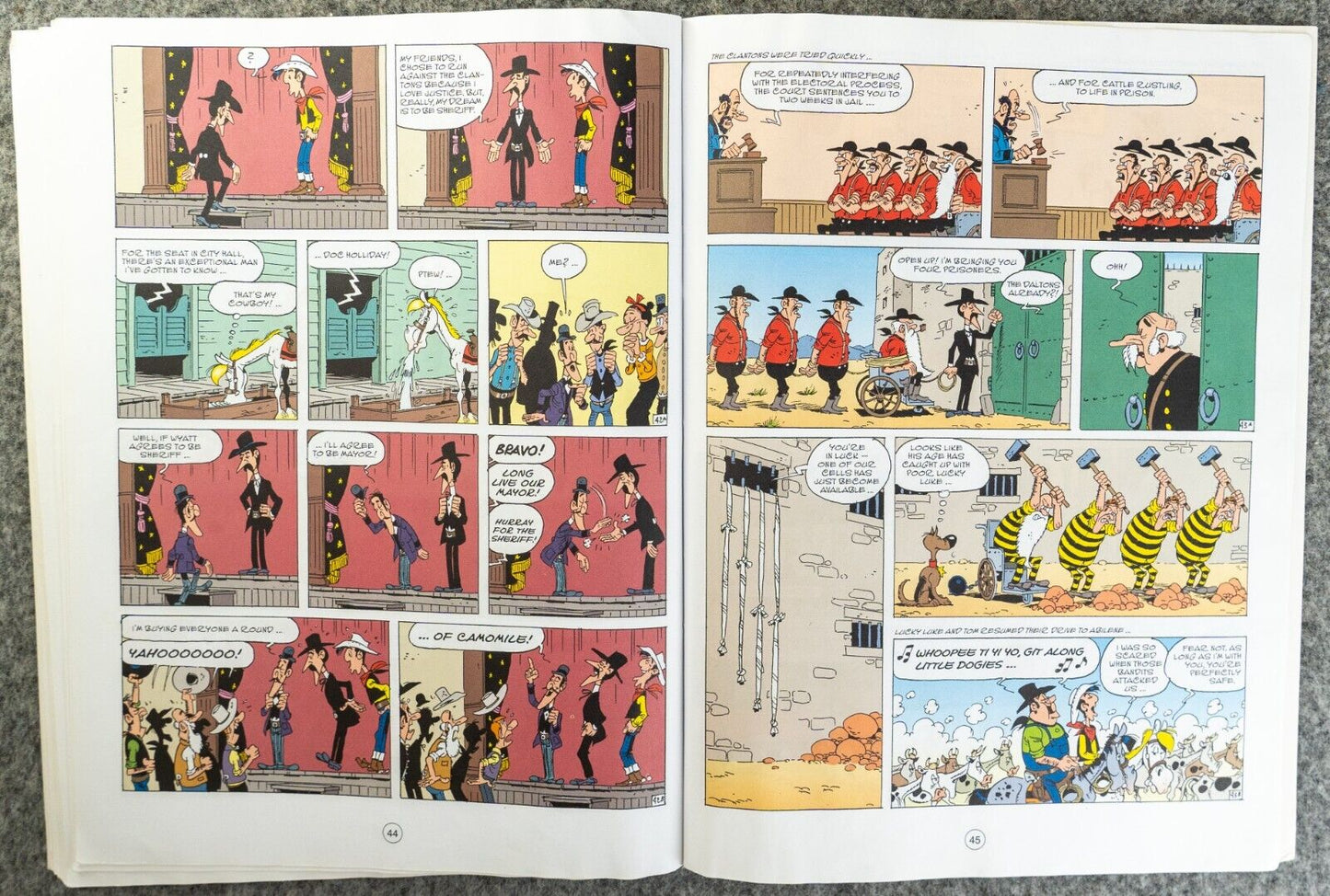 Lucky Luke Volume 70: The O.K. Corral - Cinebook Paperback UK Comic Book
