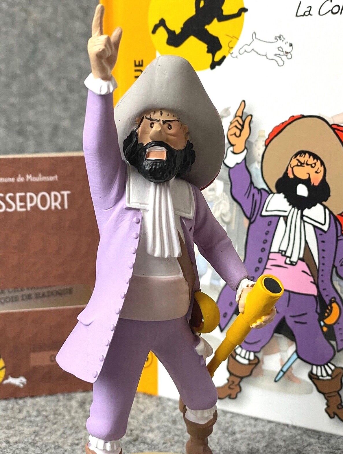 Tintin Figurine Officielle # 44 Sir Francis Haddock: Secret of the Unicorn