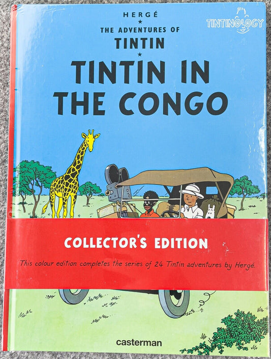 Tintin in the Congo - Casterman UK Collectors Colour Edition 2016 Hardback Rare Herge Comic EO