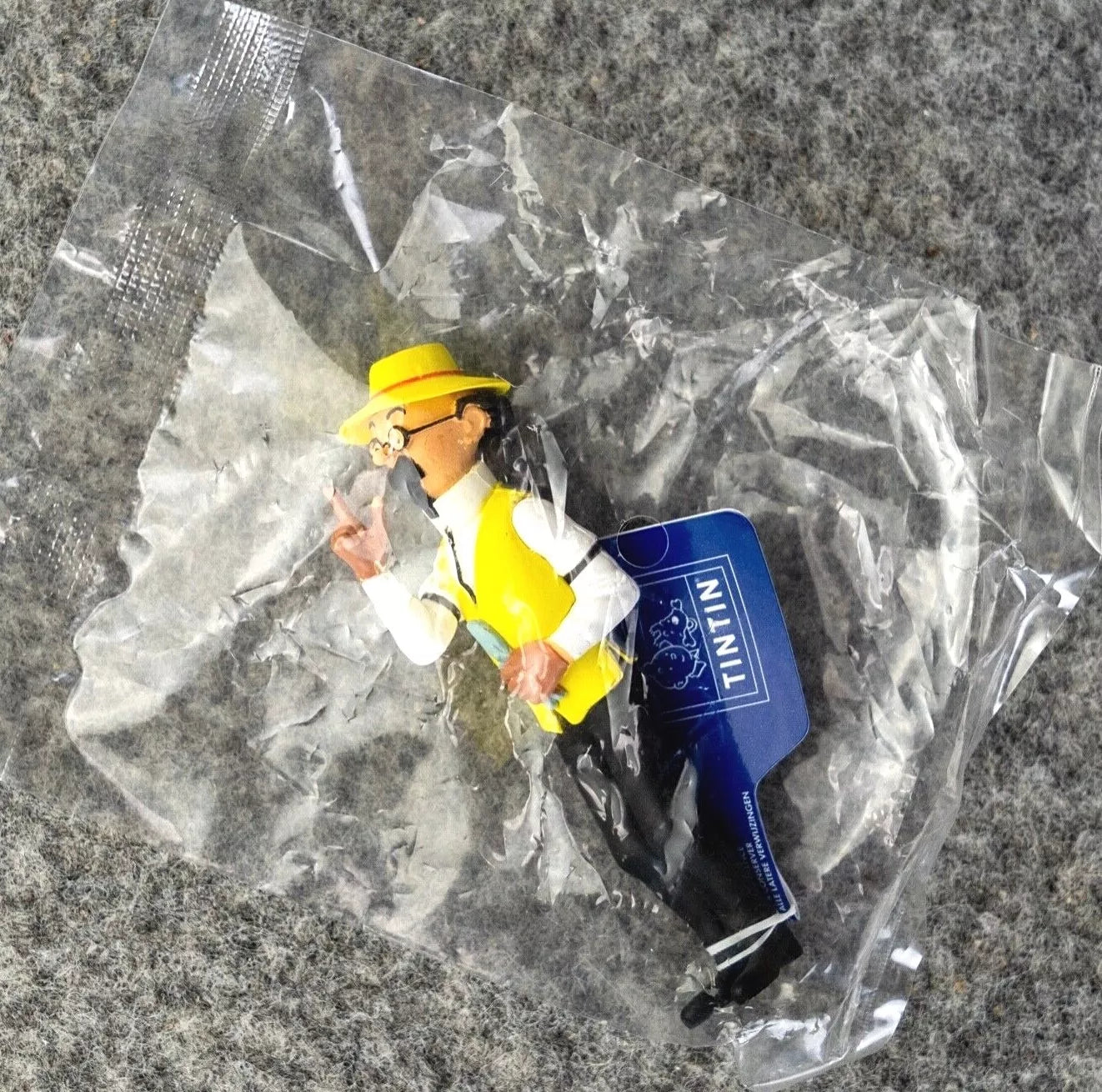 Moulinsart Model Figure Tintin - Calculus Gardening 7cm 42516 ML Figurine 2009