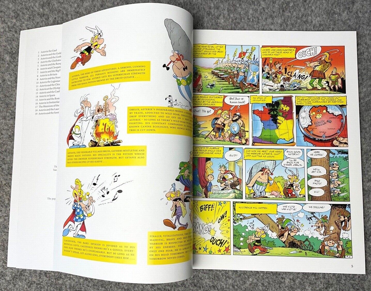 Asterix The Gaul - 2000s Orion/Sphere UK Edition Paperback Book EO Uderzo