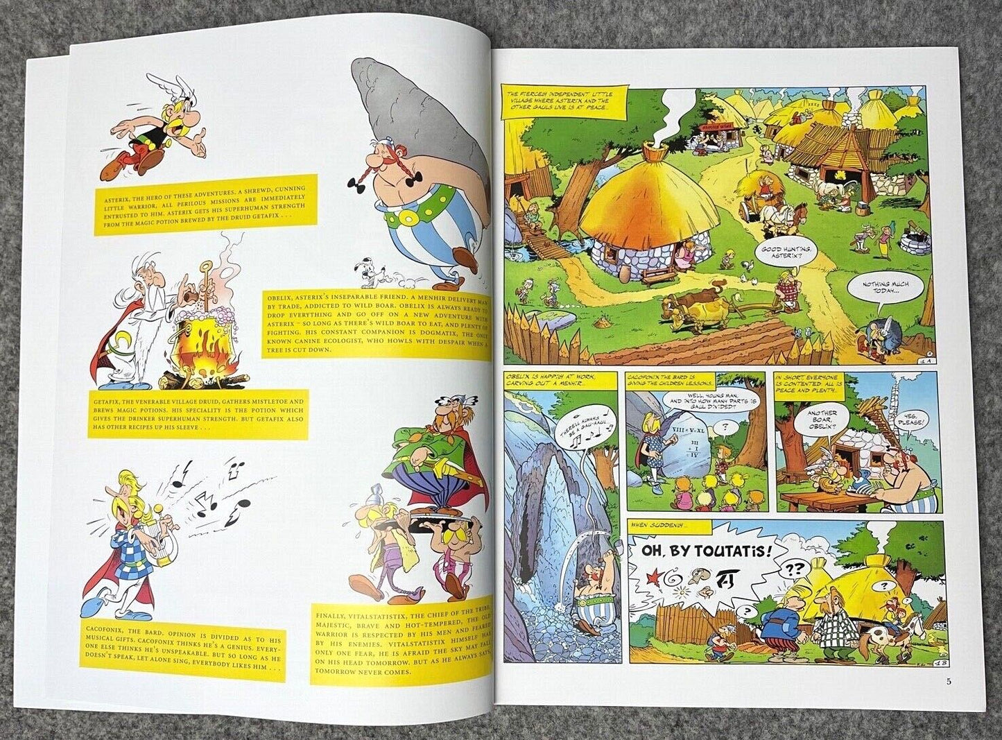 Asterix & Golden Sickle - 2000s Orion/Sphere UK Edition Paperback Book EO Uderzo