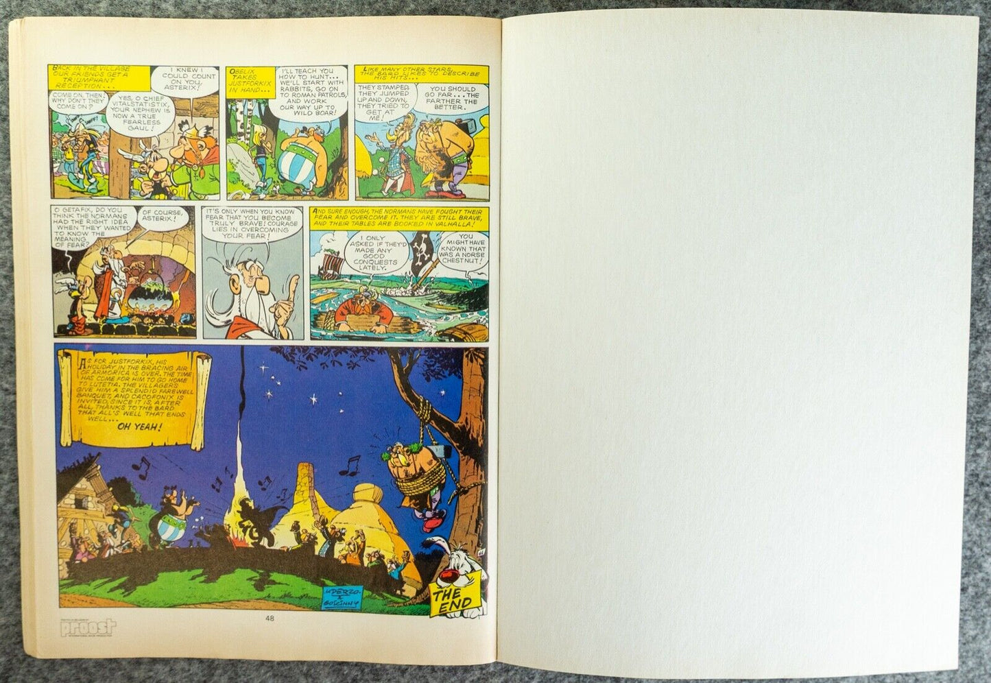 Asterix & the Normans - 1970/80s Hodder/Dargaud UK Edition Paperback Book Uderzo