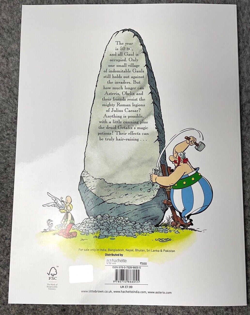 Asterix The Gaul - 2000s Orion/Sphere UK Edition Paperback Book EO Uderzo