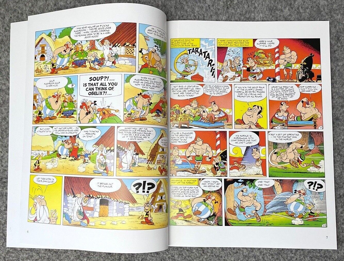 Asterix & Olympic Games - 2000s Orion/Sphere UK Edition Paperback Book EO Uderzo