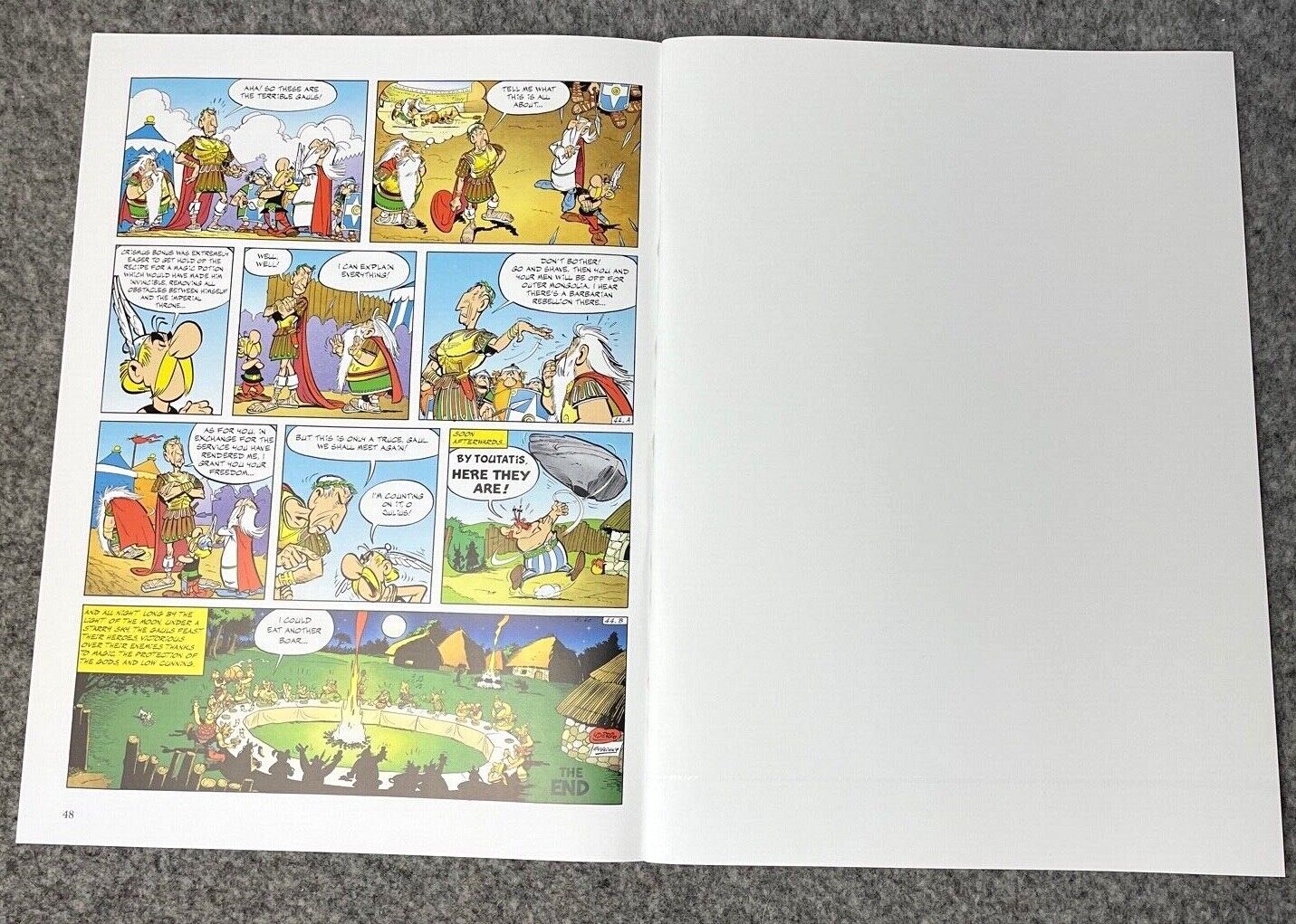 Asterix The Gaul - 2000s Orion/Sphere UK Edition Paperback Book EO Uderzo