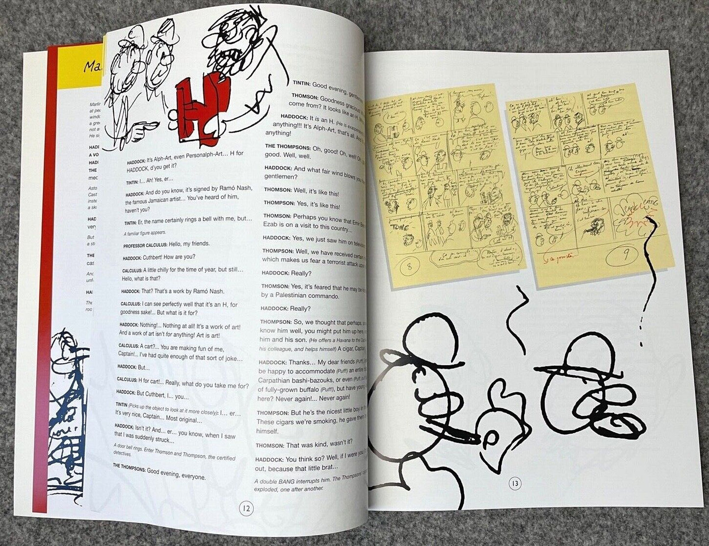 Tintin & Alph Art - Tintin Farshore 2000s UK Edition Book Paperback Herge