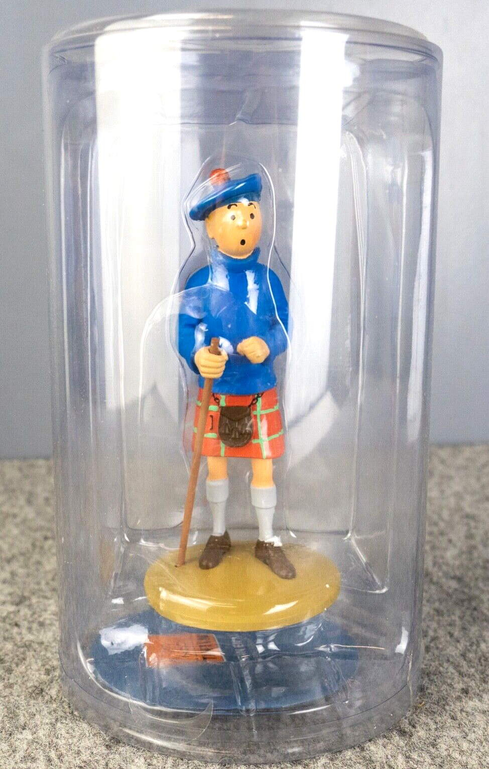 Tintin Figurine Moulinsart 42192 Tintin & Kilt Black Island Officielle Figure 22