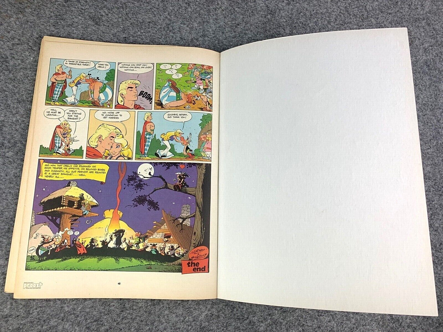 Asterix the Legionary - 1970/80s Hodder/Dargaud UK Edition Paperback Book Uderzo