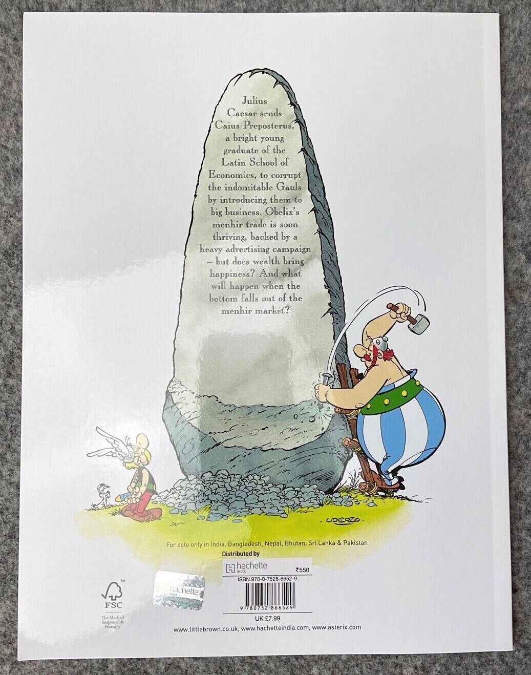 Obelix & Co - Asterix 2000s Orion/Sphere UK Edition Paperback Book EO Uderzo