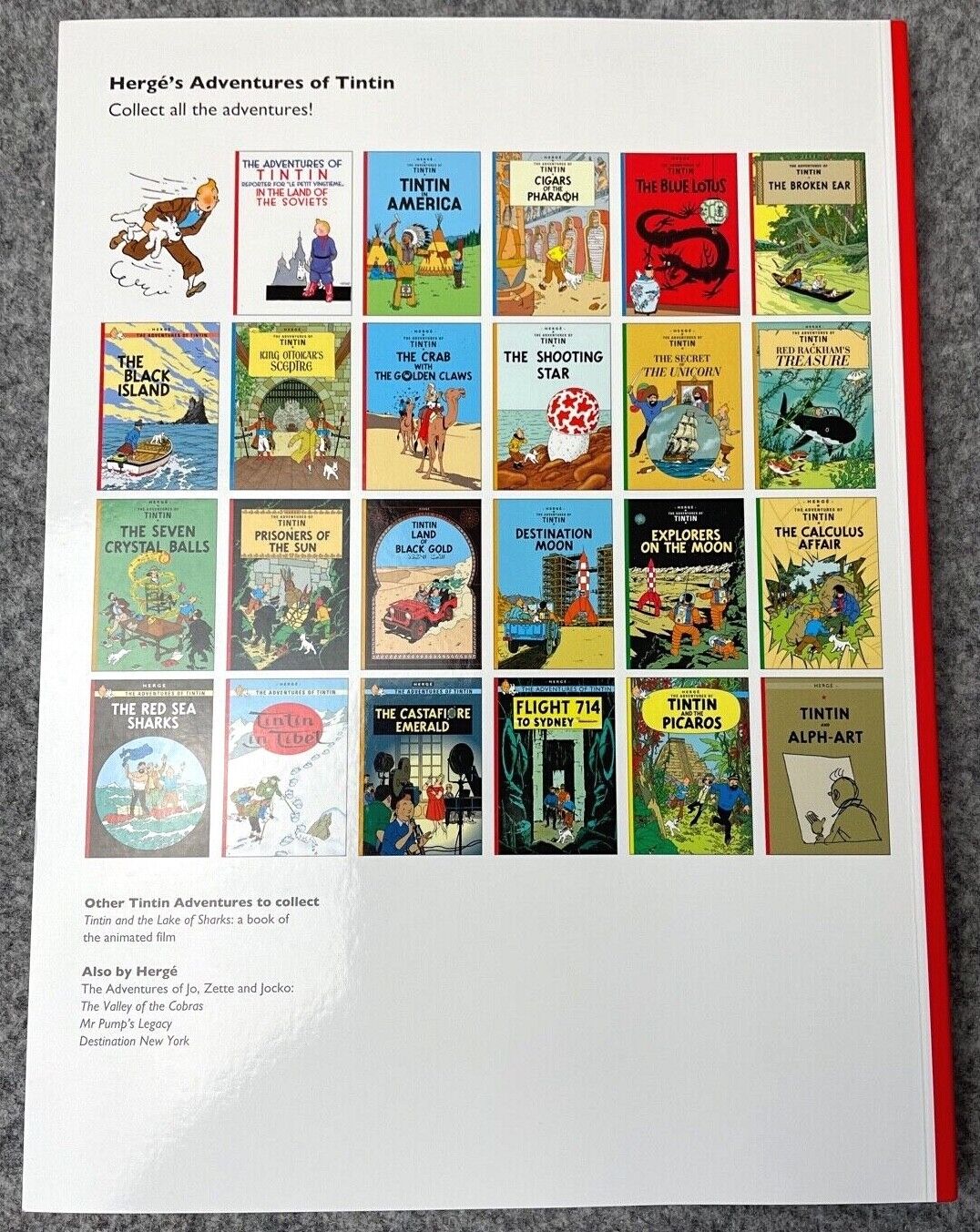 In the Land of the Soviets - Farshore 2000s UK Edition Tintin Book Paperback Herge