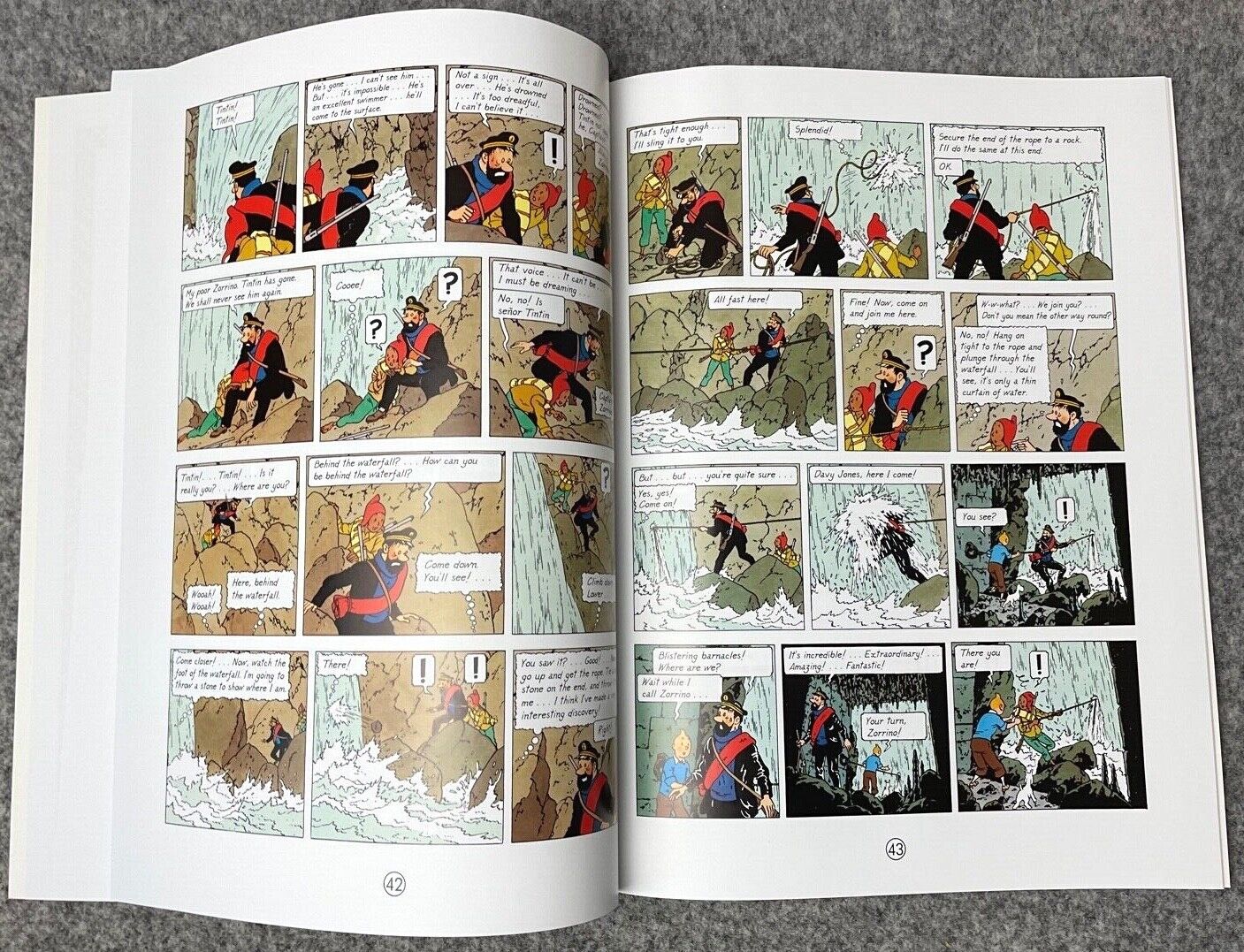 Prisoners of the Sun- Tintin Farshore 2000s UK Edition Book Paperback Herge