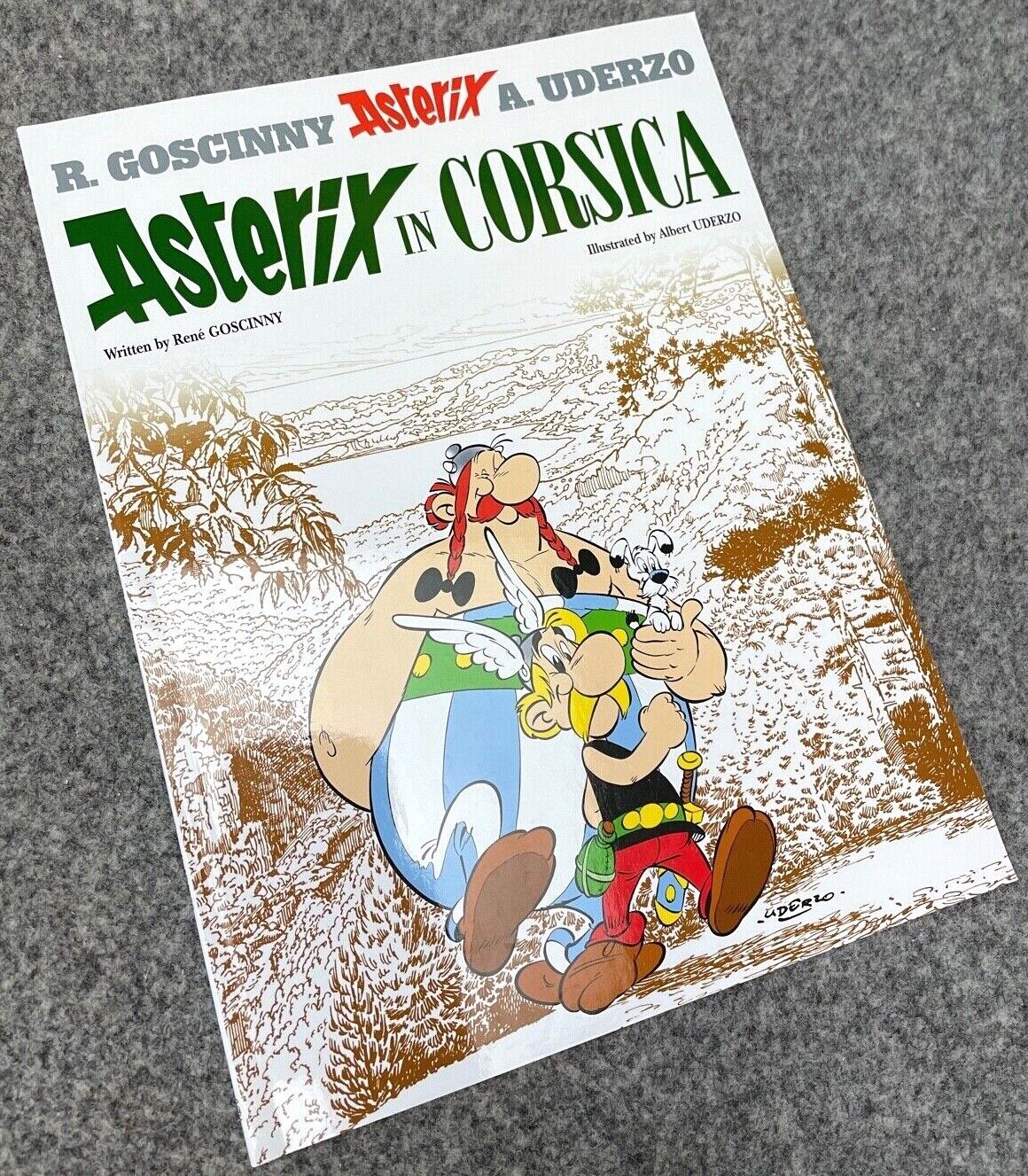 Asterix in Corsica - 2000s Orion/Sphere UK Edition Paperback Book EO Uderzo
