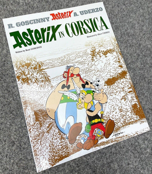 Asterix in Corsica - 2000s Orion/Sphere UK Edition Paperback Book EO Uderzo