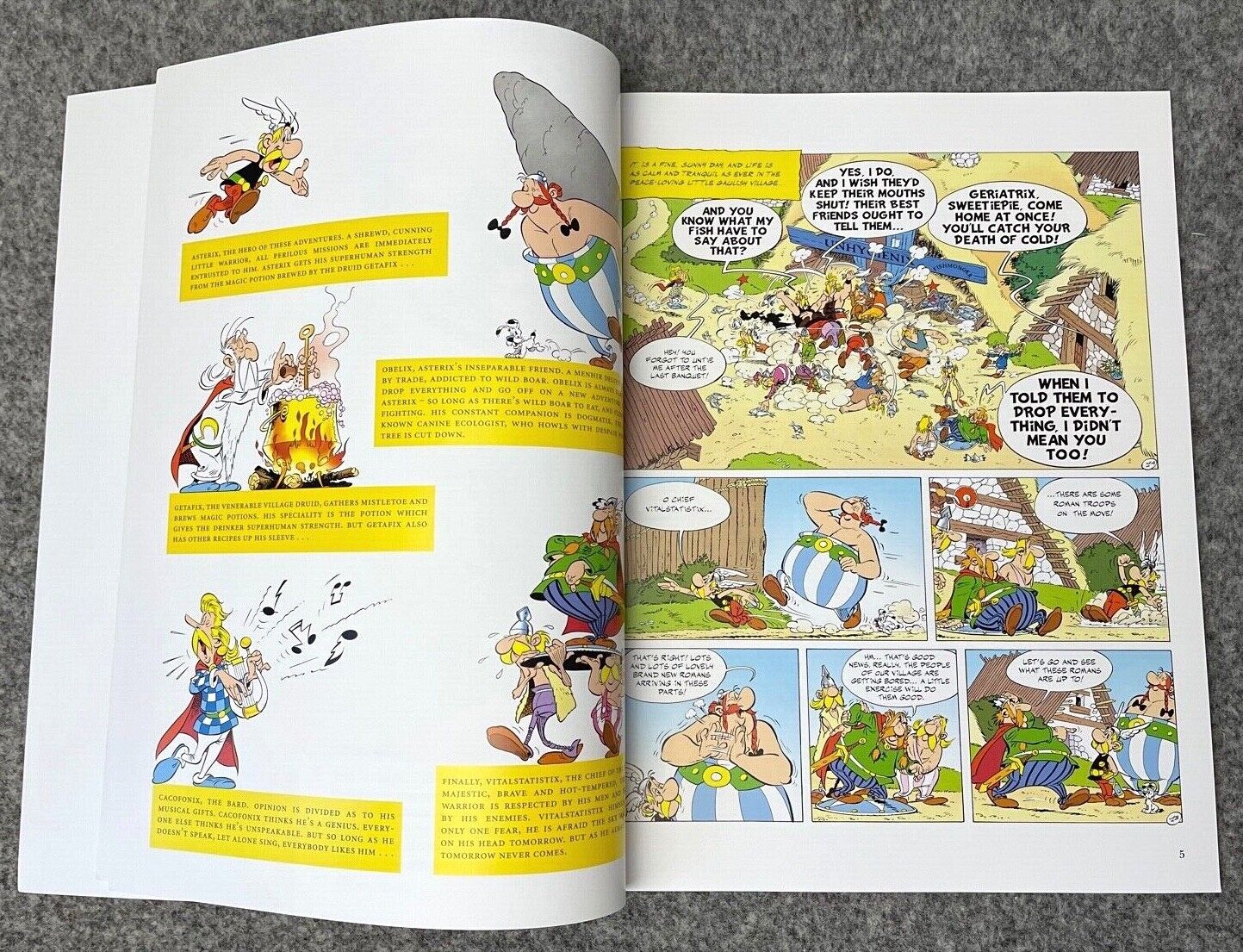 Asterix in Belgium - 2000s Orion/Sphere UK Edition Paperback Book EO Uderzo
