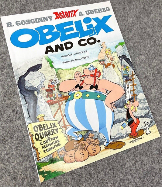 Obelix & Co - Asterix 2000s Orion/Sphere UK Edition Paperback Book EO Uderzo