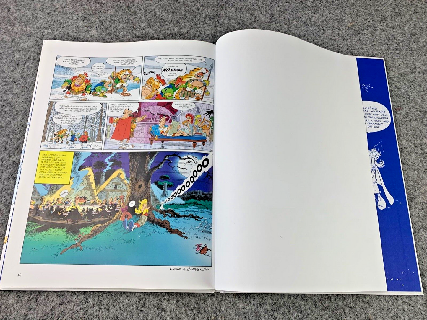 Asterix and the Griffin - 2021 Sphere 1st UK Edition Hardback Book EO Uderzo
