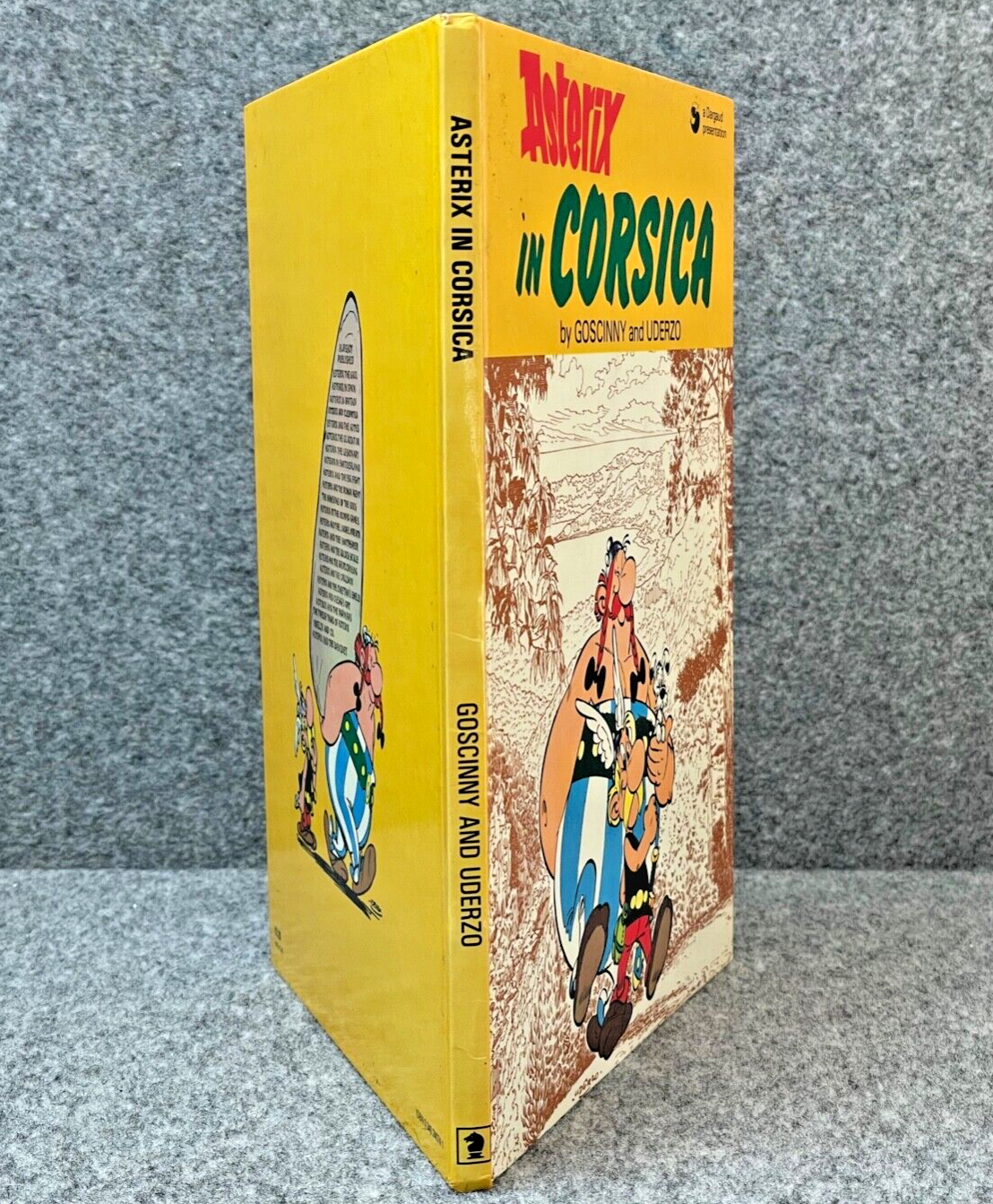 Asterix in Corsica: 1979 Hodder 1st UK Edition Hardback Book EO Uderzo
