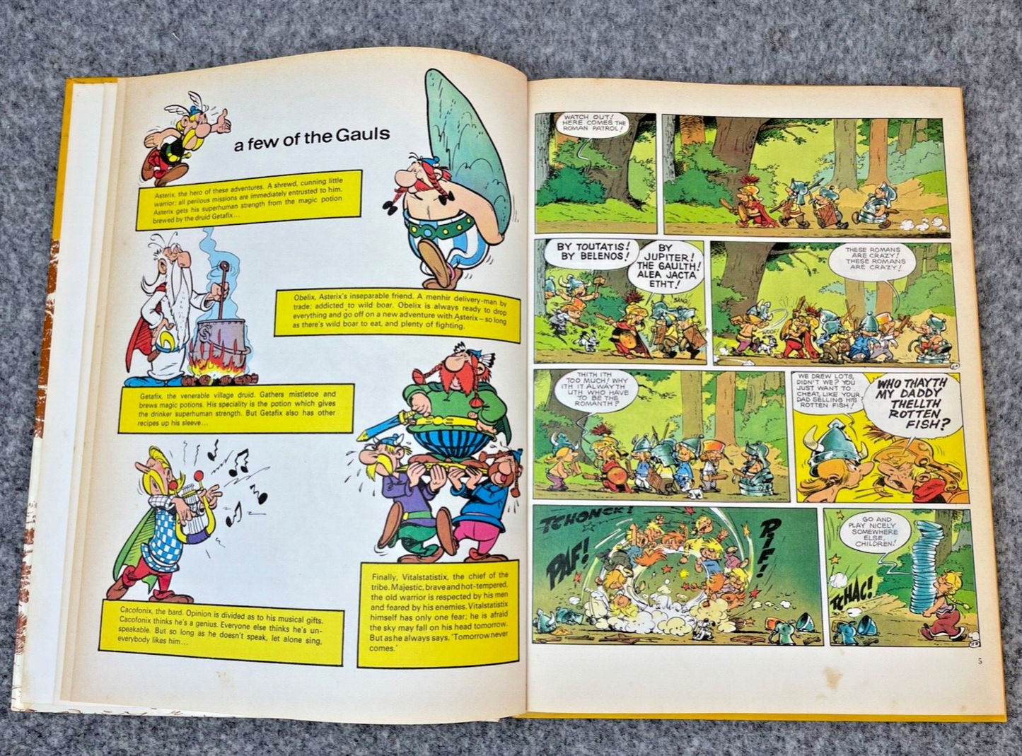 Asterix in Corsica: 1979 Hodder 1st UK Edition Hardback Book EO Uderzo