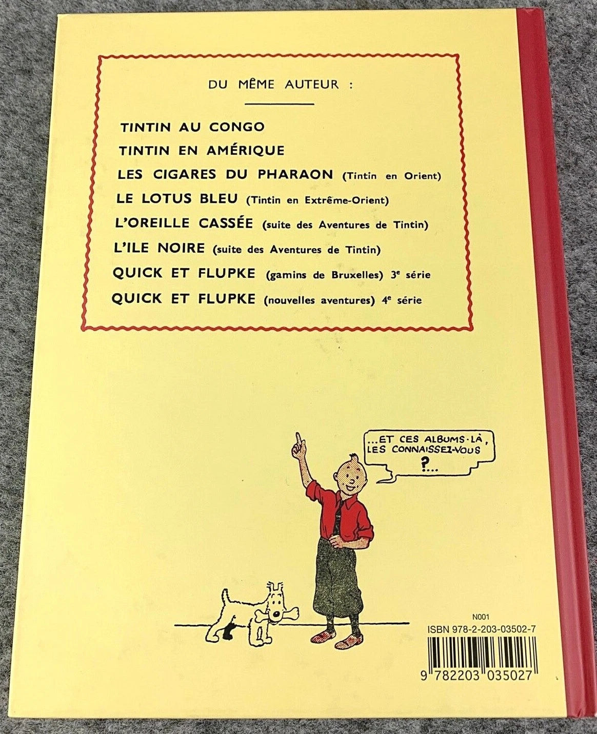 Le Sceptre d'Ottokar Rare B&W MINI Facsimile French 1st Edition 1980s HB Tintin Book