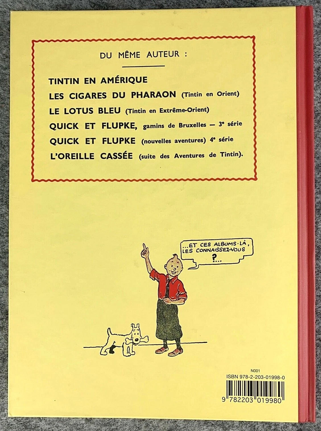 Tintin Au Congo Rare B&W MINI Facsimile French 1st Edition 1980s HB Tintin Book