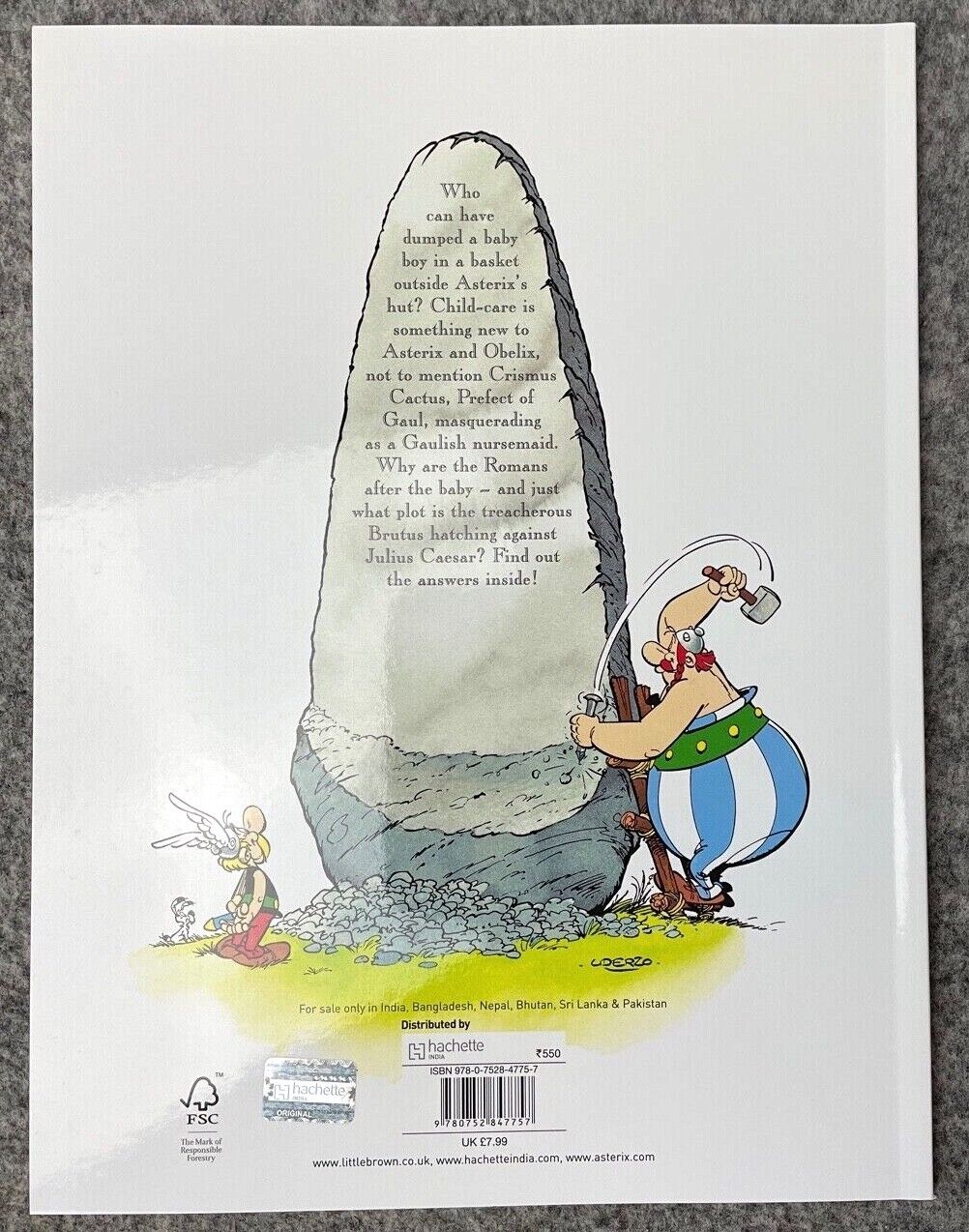 Asterix & Son - 2000s Orion/Sphere UK Edition Paperback Book EO Uderzo