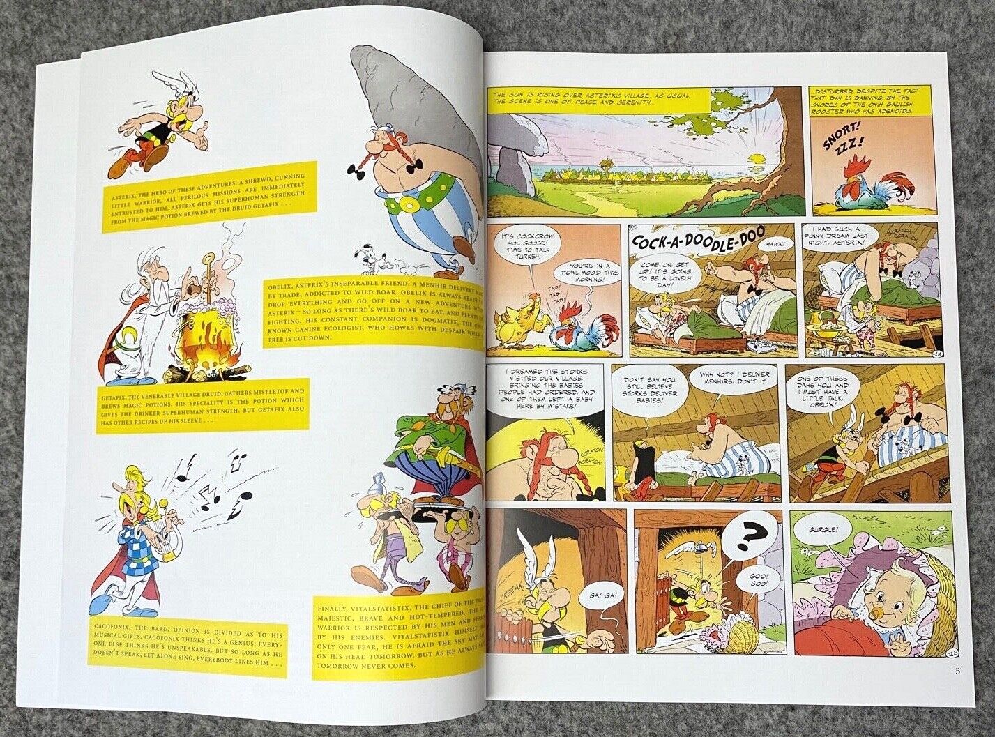 Asterix & Son - 2000s Orion/Sphere UK Edition Paperback Book EO Uderzo