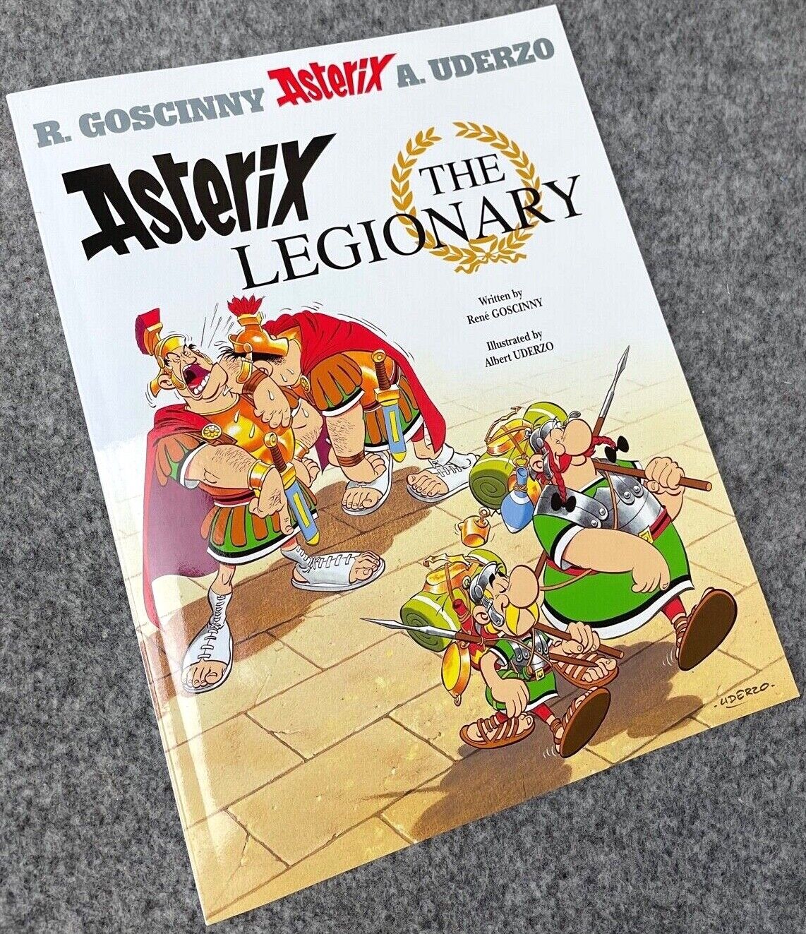 Asterix The Legionary - 2000s Orion/Sphere UK Edition Paperback Book EO Uderzo