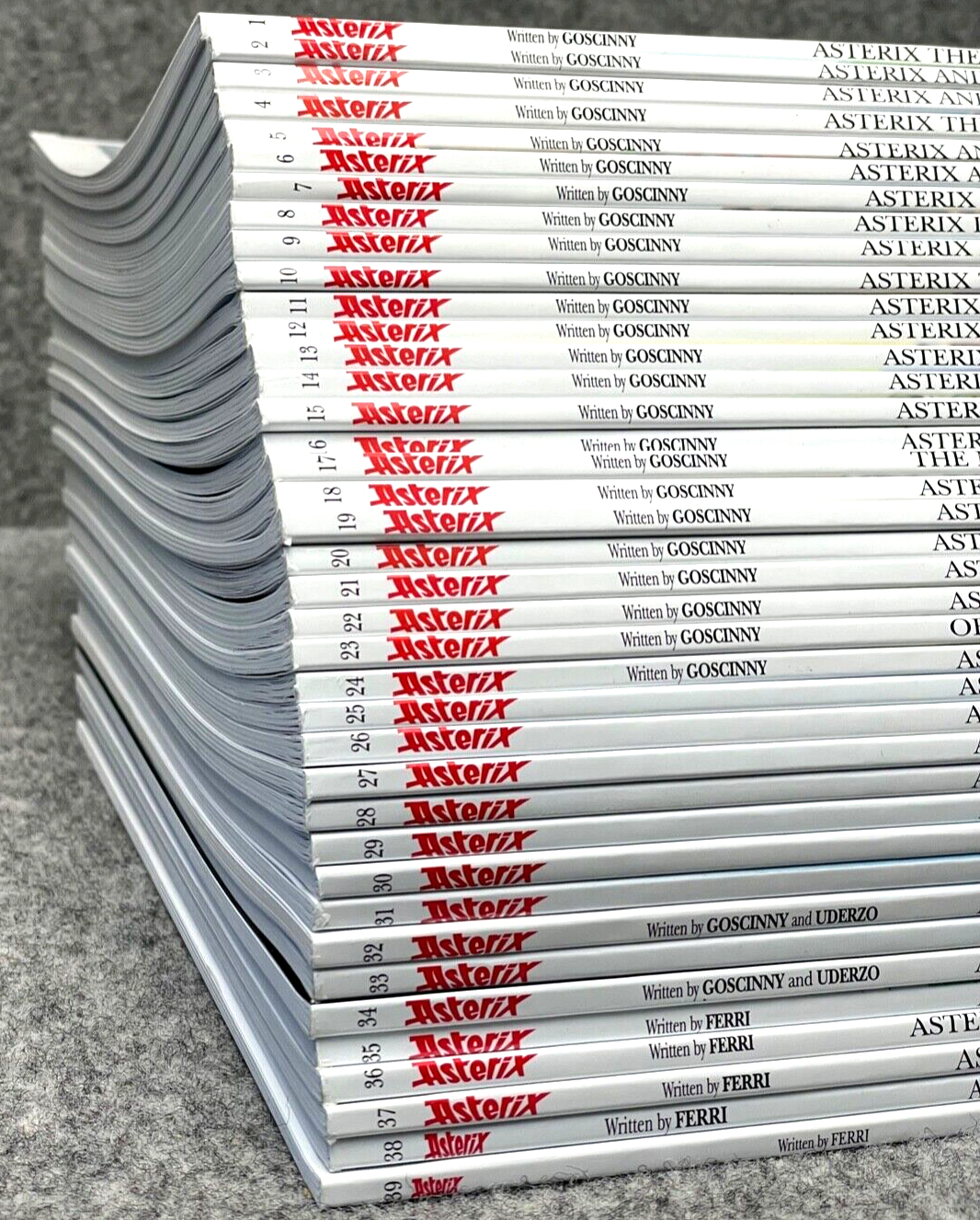 Adventures of Asterix & Obelix: Box Set x39 Sphere 2022 Paperback Comic books