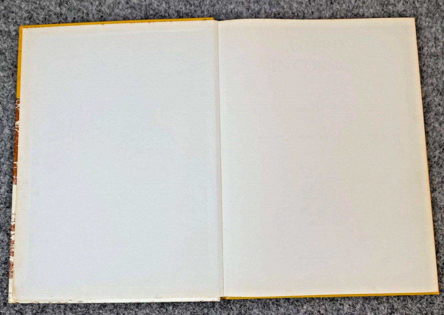 Asterix in Corsica: 1979 Hodder 1st UK Edition Hardback Book EO Uderzo