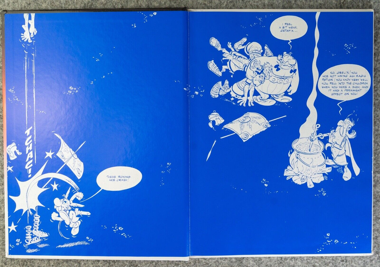 Obelix’s Birthday: 2009 Hodder 1st UK Edition Hardback Book EO Uderzo