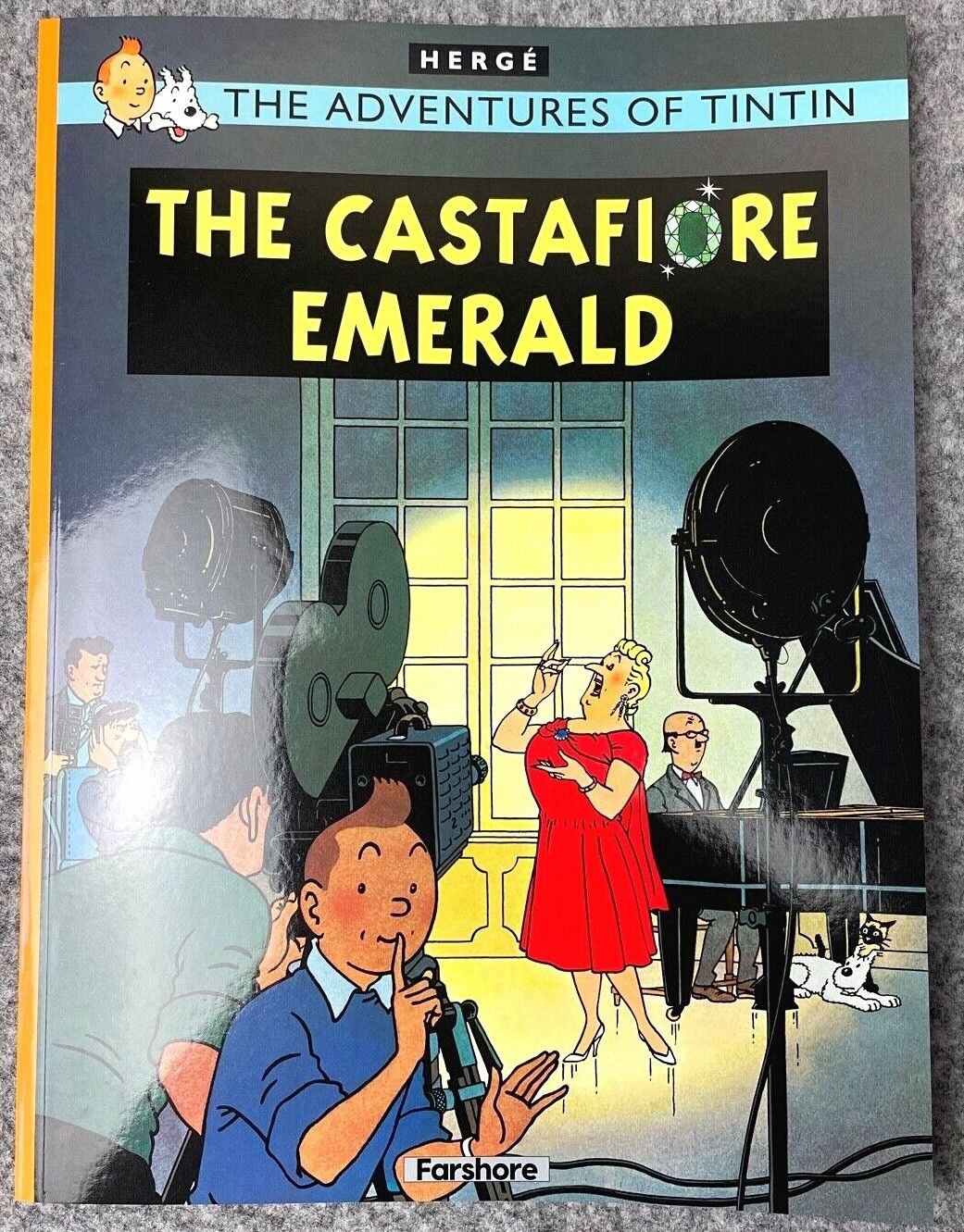 Castariore Emerald - Tintin Farshore 2000s UK Edition Book Paperback Herge