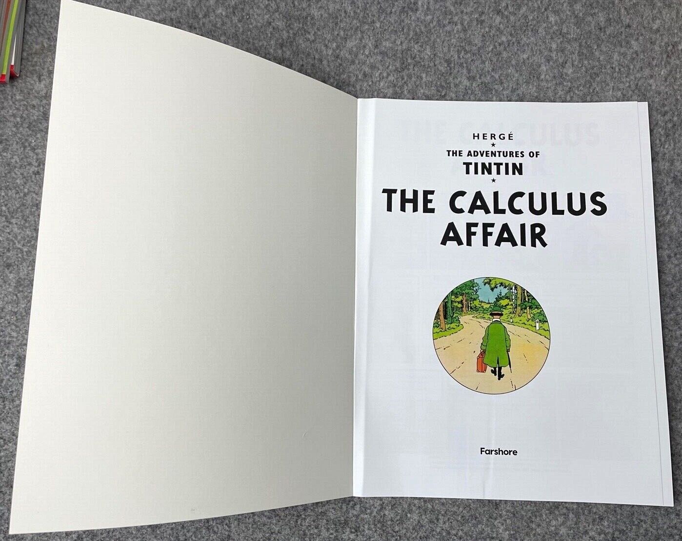 Calculus Affair - Tintin Farshore 2000s UK Edition Book Paperback Herge