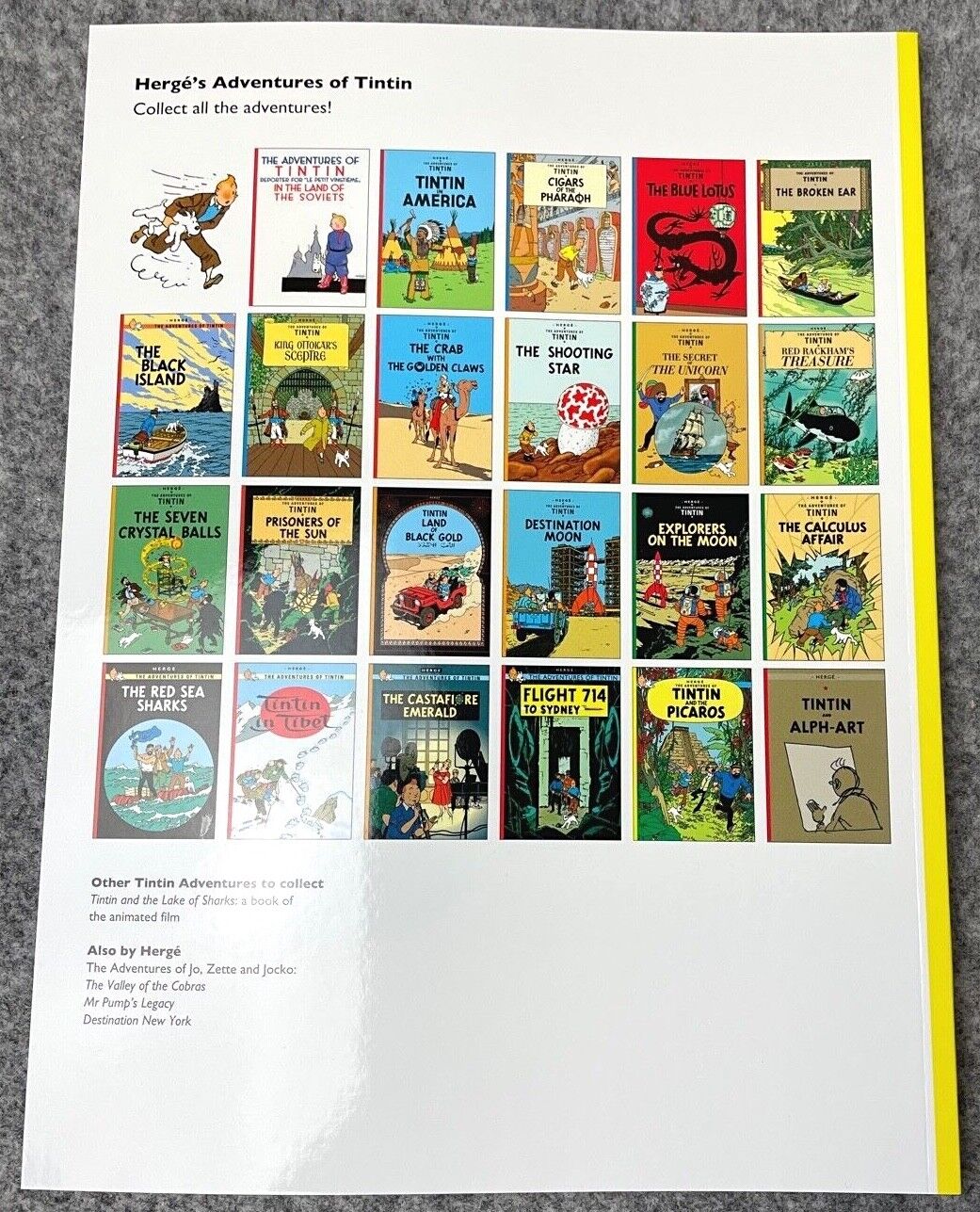 Tintin & the Picaros - Tintin Farshore 2000s UK Edition Book Paperback Herge
