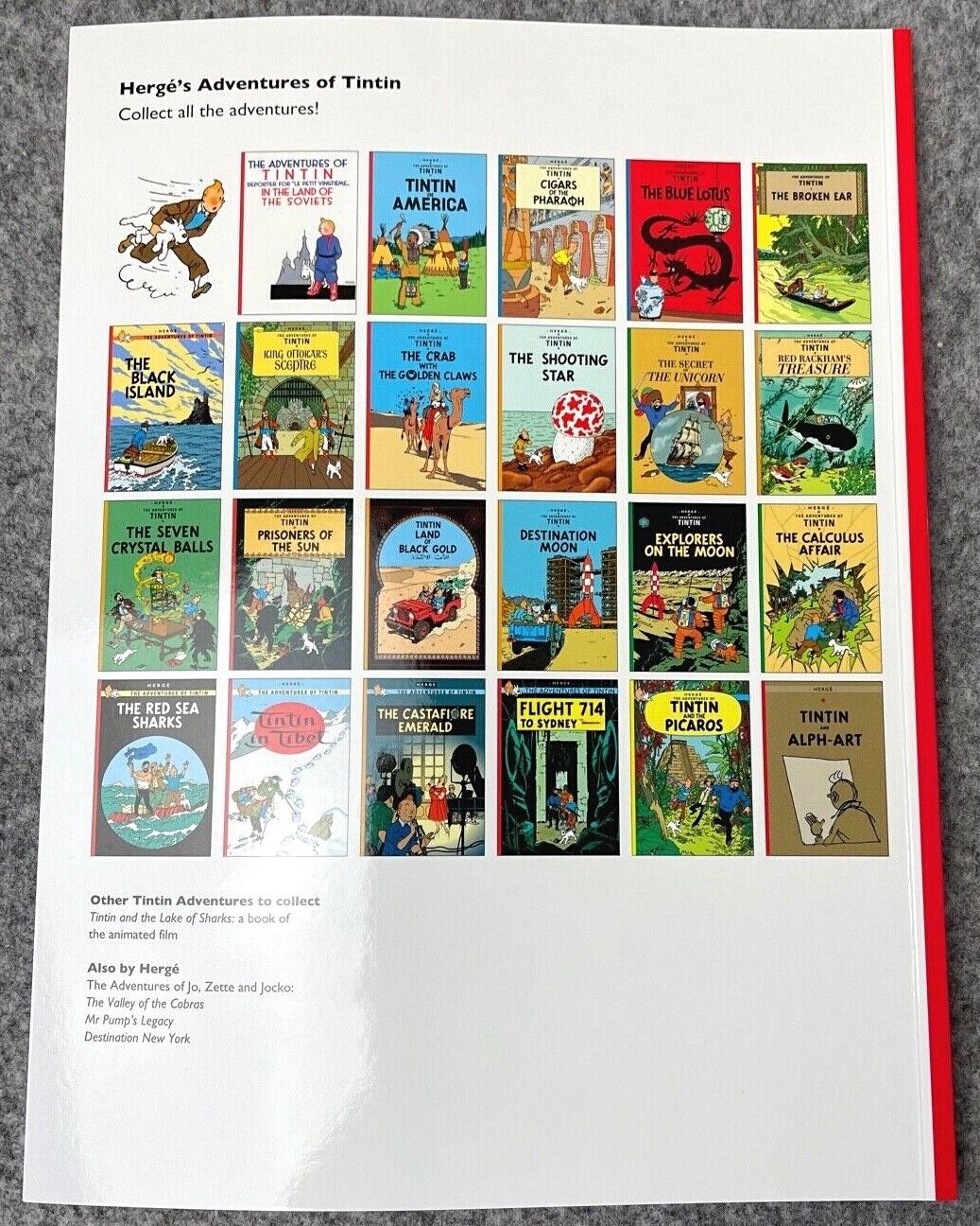 Flight 714 - Tintin Farshore 2000s UK Edition Book Paperback Herge