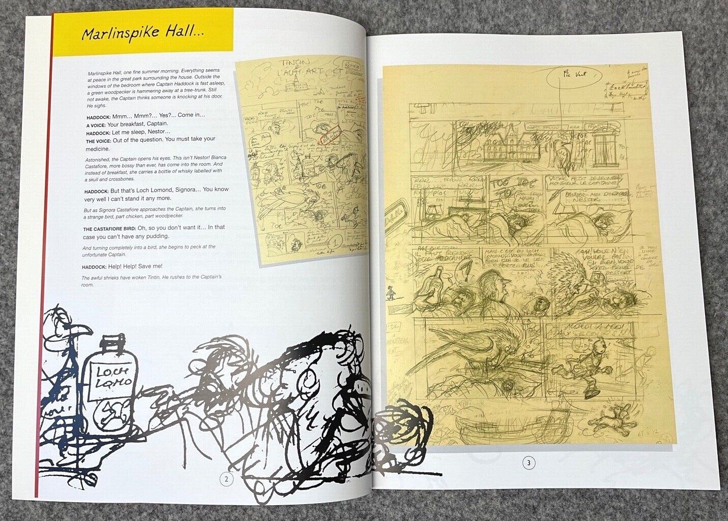 Tintin & Alph Art - Tintin Farshore 2000s UK Edition Book Paperback Herge