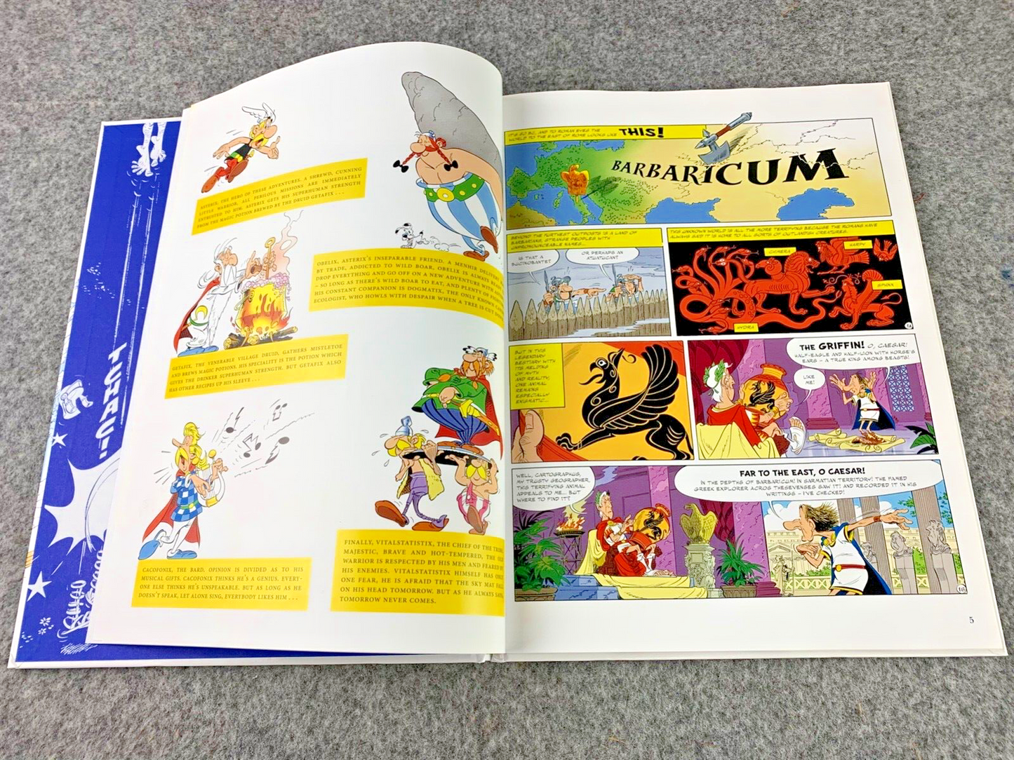 Asterix and the Griffin - 2021 Sphere 1st UK Edition Hardback Book EO Uderzo