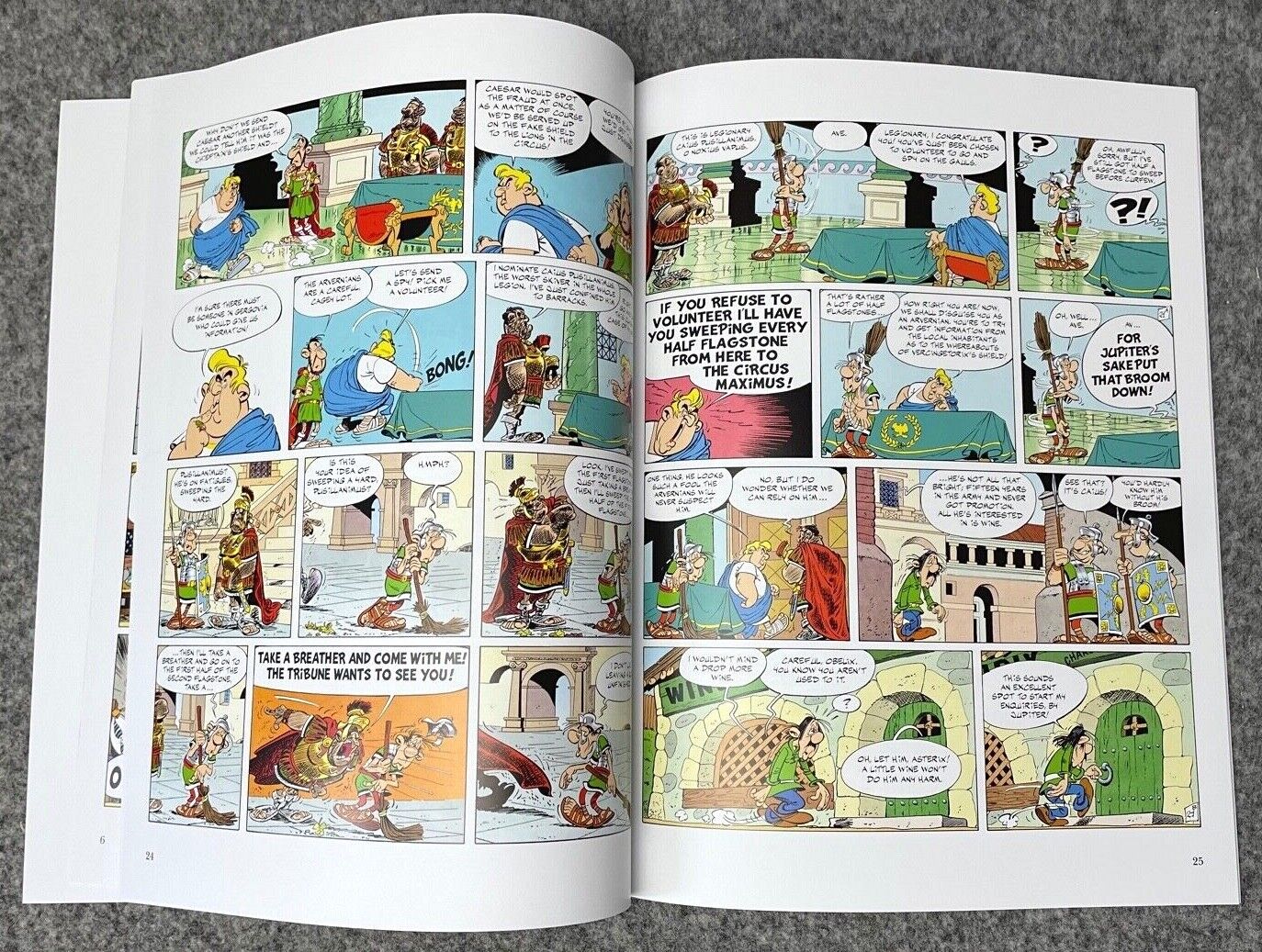 Asterix & Chieftain’s Shield - 2000s Orion/Sphere UK Edition Paperback Book EO Uderzo