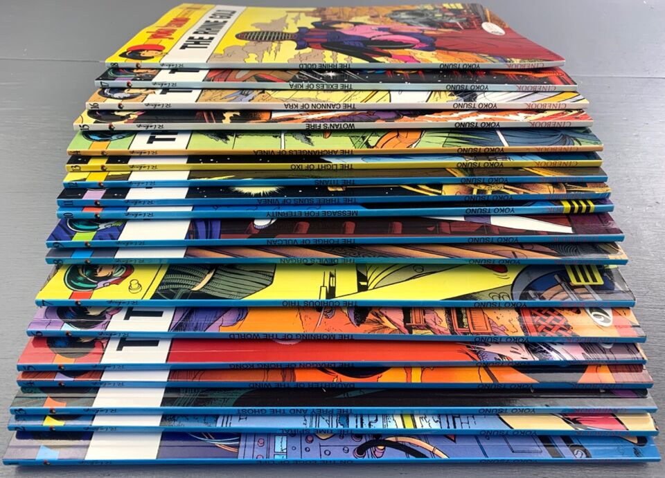 Yoko Tsuno Full Set of 20 by R. Leloup: Cinebook PB Edition Rare Comic Book Lot