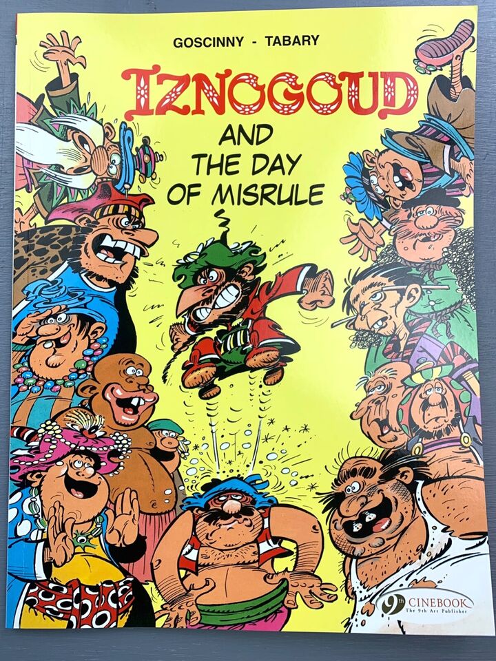 Adventures of Iznogoud Set x14 Cinebook paperback books by Goscinny Comic Lot