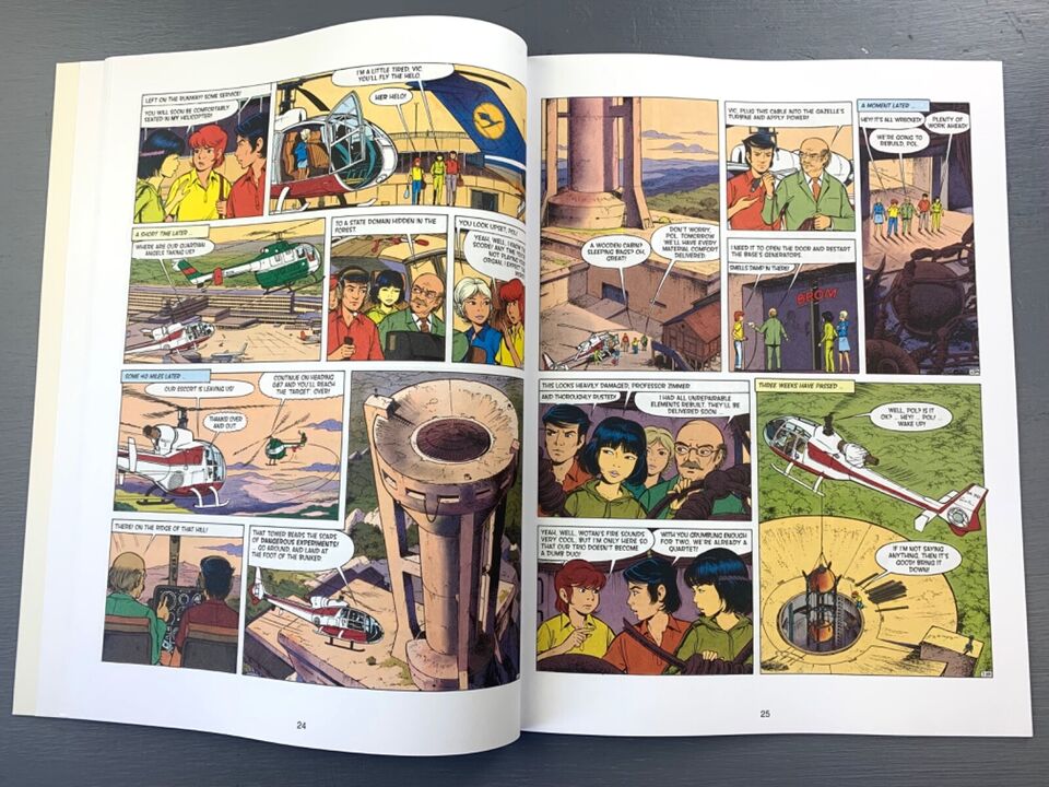 Yoko Tsuno Volume 15 - Wotan's Fire Cinebook Paperback Comic Book by R. Leloup