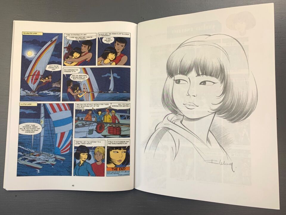 Yoko Tsuno Volume 15 - Wotan's Fire Cinebook Paperback Comic Book by R. Leloup