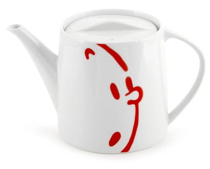 Moulinsart Tintin Red Ceramic 13cm Teapot Crockery/Kitchenware