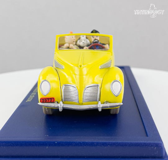 ATLAS TINTIN Car # 12 Lincoln Zephyr - 7 Crystal Balls Herge model Voiture 1/43 Scale