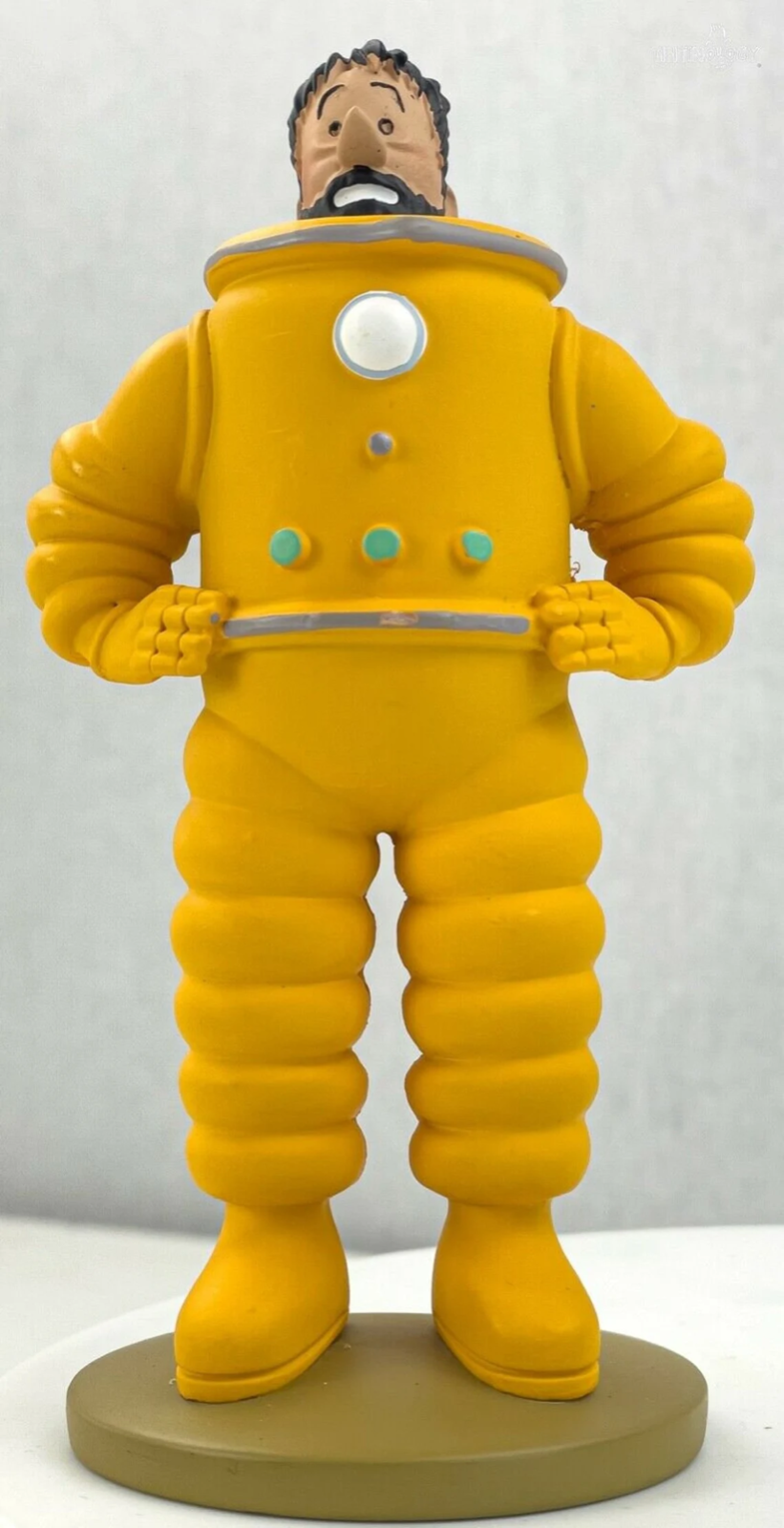 Tintin Figurines Officielle # 101 Haddock in Spacesuit Herge resin Model Figure